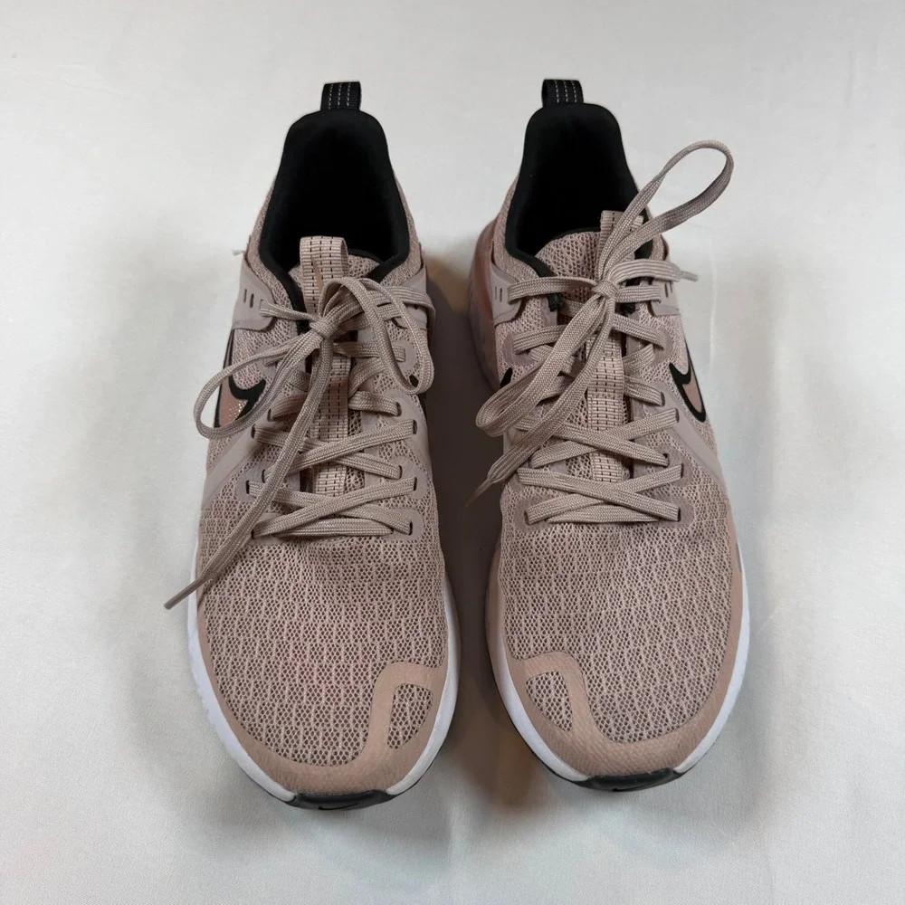 Nike Legend React 2 Plum Chalk Metallic Gold Running Shoes AT1369-200 Womens 9.5